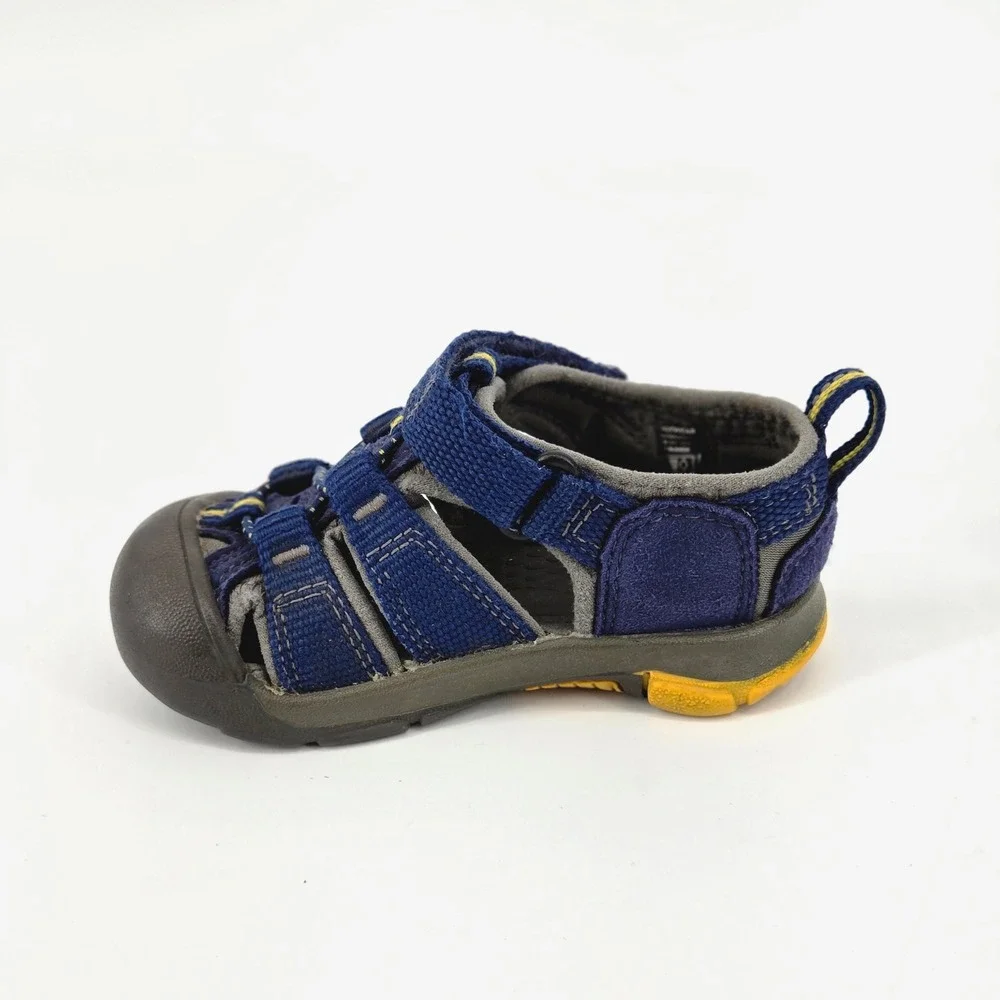 KEEN Newport H2 Toddler Size 6 Blue Waterproof Hiking Trail Water Sandals VGUC